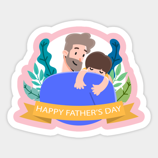 happy father's day Sticker by Spring Moon